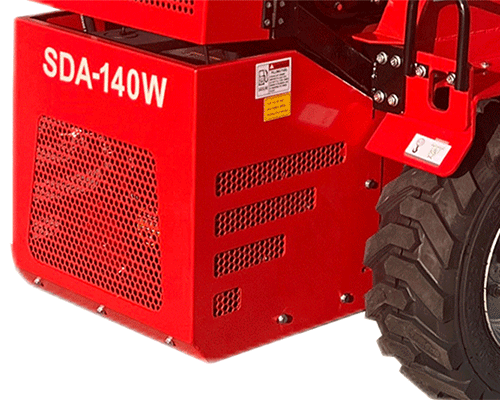 Carregadora de rodas pequenas