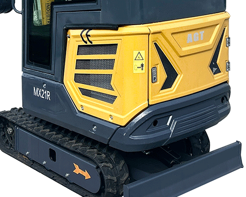 Mini escavadora de 2 toneladas