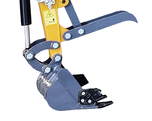 Escavadora pequena de 1,2 toneladas