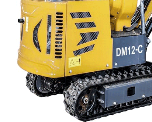 Escavadora pequena de 1,2 toneladas